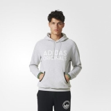 P86w2537 - Adidas Tech Hoodie Grey - Men - Clothing